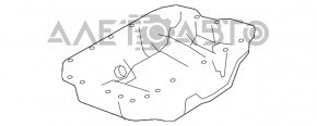 Jeep Renegade 15-2.4 oil pan dented