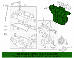 Intake manifold Acura TLX 15- 2.4