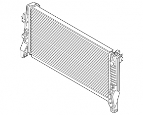 Radiator cooling water BMW X1 F48 16-19 B46