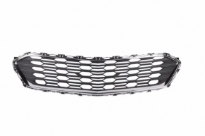 Chevrolet Cruze 16-18 front bumper center grille with chrome