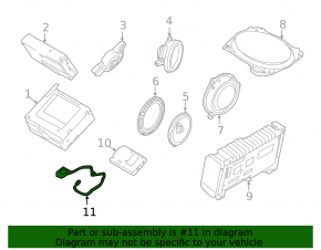 Infiniti Q50 14-24 GPS Antenna