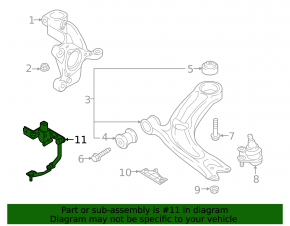Front right body tilt sensor for Volkswagen Arteon 19-23