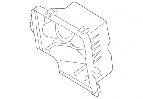 Air filter housing assembly Subaru Outback 10-12 2.5
