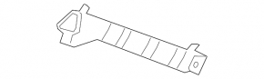 Right front bumper mount for Subaru Forester 2009-2013