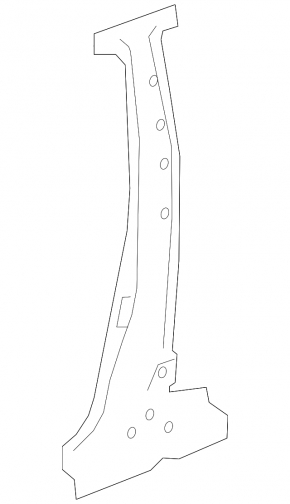 Body pillar center left Honda Insight 19-22