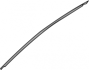 Upper door molding front left Infiniti FX35 FX45 03-08