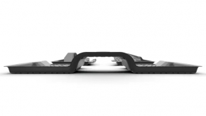 Set of floor mats for Jeep Compass 17-24, black rubber, type 2