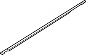 Molding door-glass central rear right Infiniti FX35 FX45 03-08