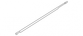 Molding door-glass central rear right Infiniti FX35 FX45 03-08