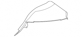 Outer Wing Light Cover Rear Left Hyundai Elantra 21-23