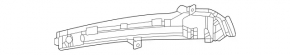 Right side mirror turn signal repeater for Mercedes C-class W205 15-21 light