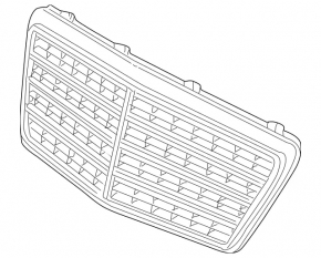 Radiator grill grill Mercedes W211 dorest