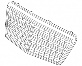 Radiator grill grill Mercedes W211 02-09 dorest sand