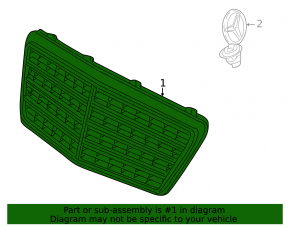 Radiator grill grill Mercedes W211 02-09 dorest sand