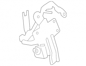 Brake hose rear right Ford Edge 15-