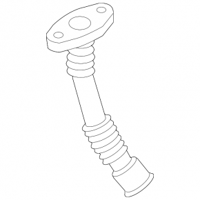 Oil drain pipe for Audi Q7 4L 10-15 3.0 TDI, 3.0 turbocharger