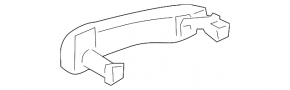Chevrolet Volt 11-15 keyless outer rear left door handle
