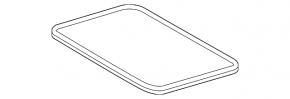 Inner hatch seal Toyota Rav4 19 - gray, for dry cleaning