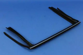Upper rear left door molding Jeep Cherokee KL 14-22 matte, with glass seal