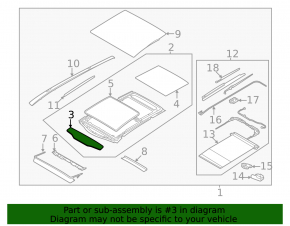 Front panoramic glass for Kia Sportage 23-26