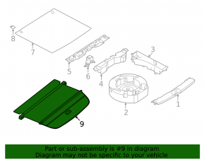 Nissan Murano 25-26 trunk curtain