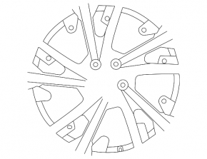 Wheel rim R19 Nissan Ariya 23-25
