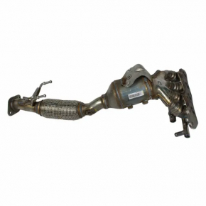 Exhaust manifold with catalytic converter for Ford Fusion mk5 13-16 2.0T