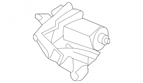 Lincoln Corsair 20-26 front left window motor