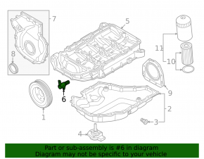 Oil pressure regulator Audi Q5 80A 18-24 2.0T