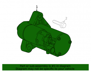 Starter Cadillac ATS 13-15 2.0T