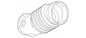 Air duct Acura MDX 14-15 prerest