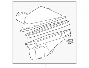 Air Filter Housing Cadillac CTS 14-17 3.6