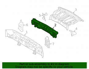 Volvo S90 17-25 rear panel