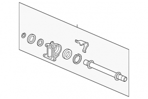 Intermediate shaft Honda Insight 19-22