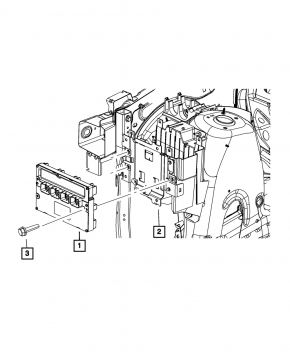 ECU block engine computer Dodge Durango 14 3.6