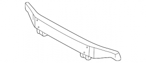 Lexus GX470 03-09 Front Bumper Reinforcement