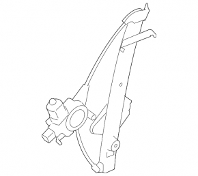 Front right window lifter with motor for Subaru Forester 2009-2013