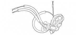 Rear left door lock Nissan Maxima A36 16-