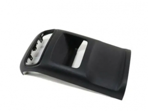 Honda CRV 17-22 rear center console trim, black, with air duct, scratches