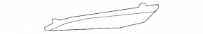 Rear right reflector for Audi A3 8V 17-20
