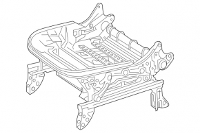 Driver's seat tilt adjustment motor Mercedes GLA 14-20