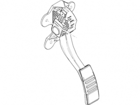 Gas pedal Ford Mustang mk6 15-