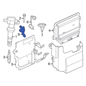 Crankshaft Position Sensor Ford Escape MK4 23- 1.5T