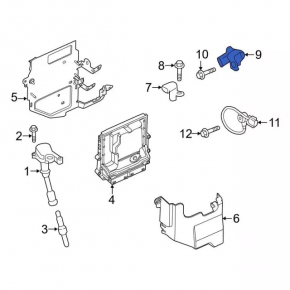 Crankshaft Position Sensor Ford Escape MK4 23- 1.5T