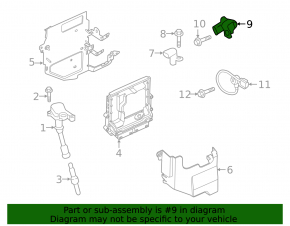 Crankshaft Position Sensor Ford Escape MK4 23- 1.5T