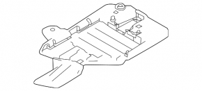 Left headlight bracket for Land Rover Discovery Sport 17-23