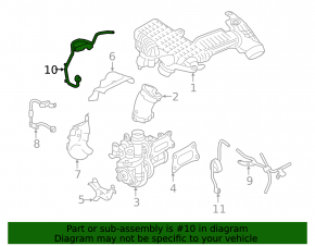 Infiniti QX50 19-25 Turbo Cooling Pipe Supply