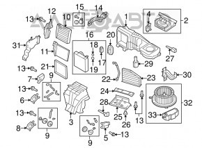 Evaporator VW Jetta 11-18 USA
