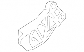 Upper automatic transmission mount bracket for BMW X5 G05 24-26 3.0T AWD
