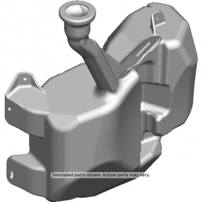 Chevrolet Volt 16 Windshield Washer Reservoir - Without Lid